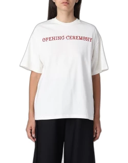 T-Shirt OPENING CEREMONY Woman colour Yellow Crea