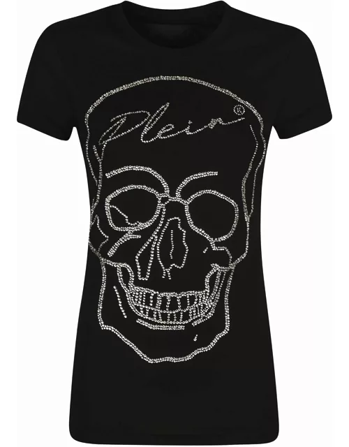 Philipp Plein Sexy Pure Crystal Skull T-shirt