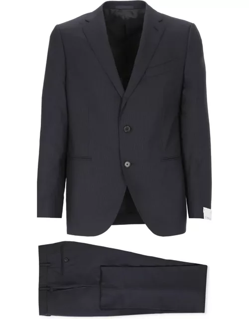 Caruso Wool Pinstripe Two-piece Suit