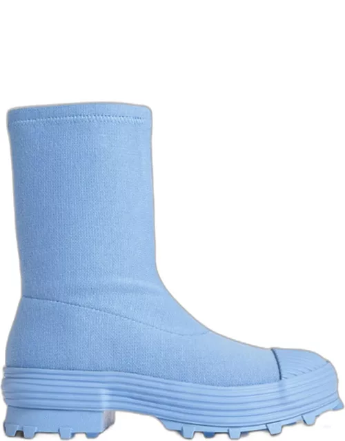 Flat Ankle Boots CAMPERLAB Woman colour Blue
