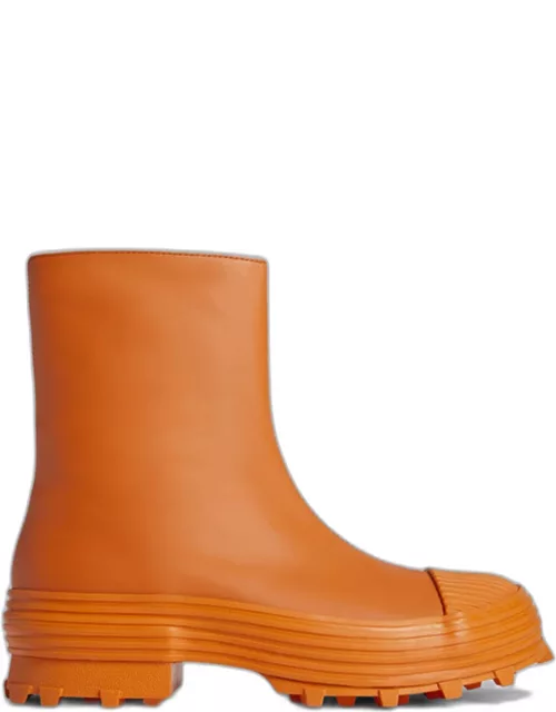 Flat Ankle Boots CAMPERLAB Woman colour Orange