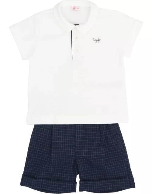 Il Gufo Polo Shirt & Bermuda Short