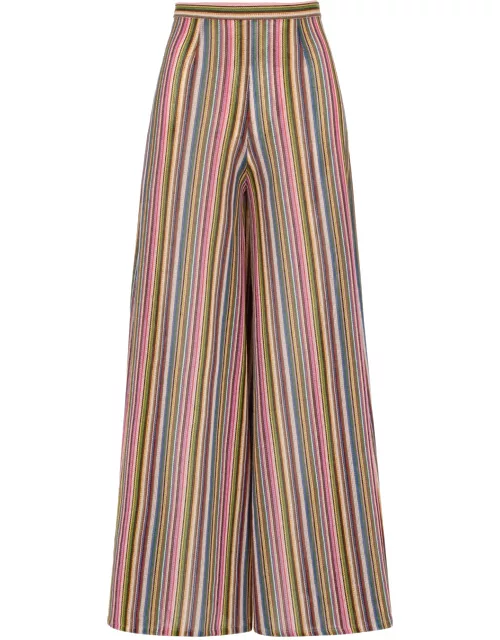 Amotea Carol Trousers In Multicolor Jersey