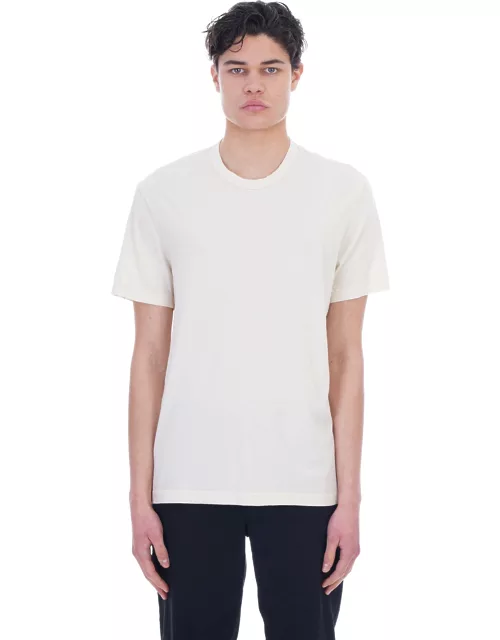 James Perse T-shirt In Beige Cotton