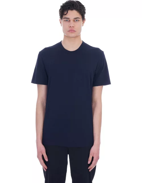 James Perse T-shirt In Blue Cotton