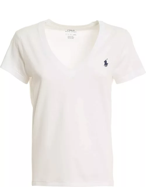 Polo Ralph Lauren Small Logo V-neck T-shirt