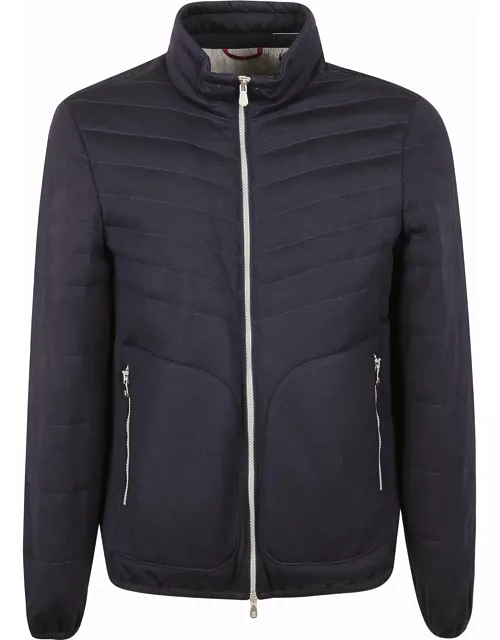 Brunello Cucinelli High-neck Zip Padded Jacket