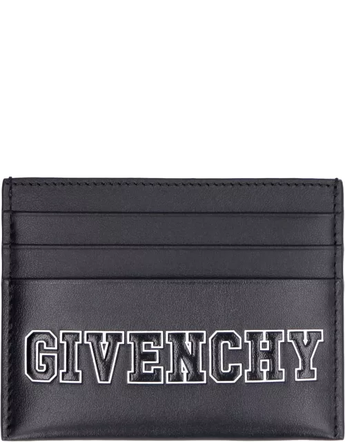 Givenchy Logo Detail Leather Card Holder