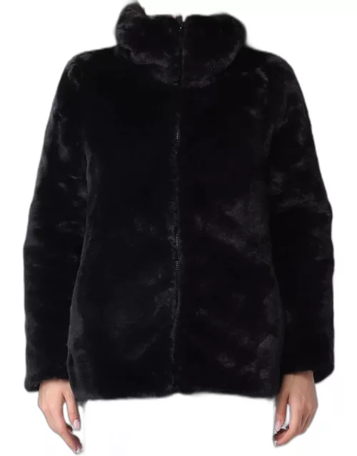 Fur Coats SAVE THE DUCK Woman colour Black