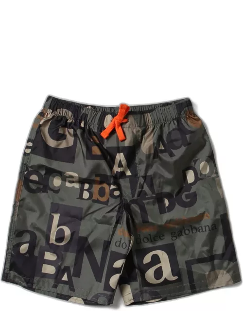 Dolce & Gabbana boxer swimsuit with all over logo