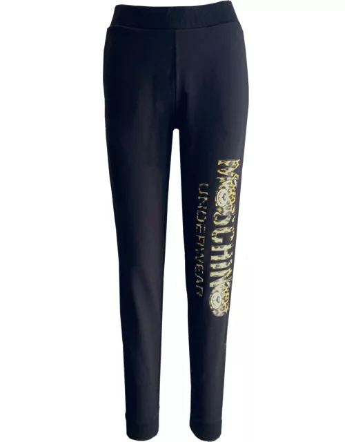 Moschino Underwear Leopard Logo Track Pant