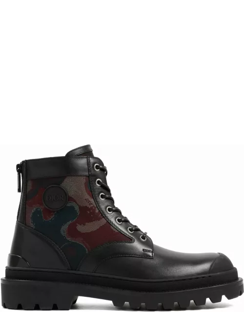 Dior Camouflage Leather Boot