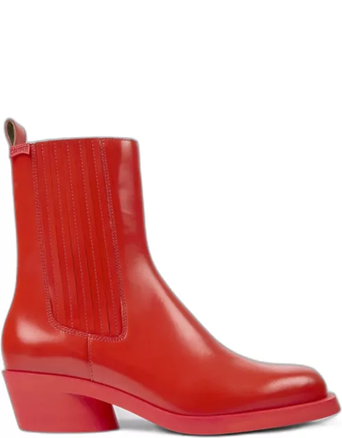 Flat Ankle Boots CAMPER Woman colour Red