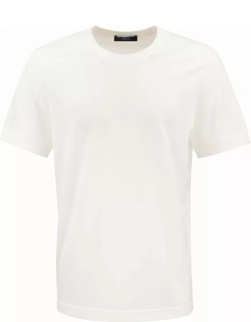 Kiton Short-sleeved T-shirt In Cotton