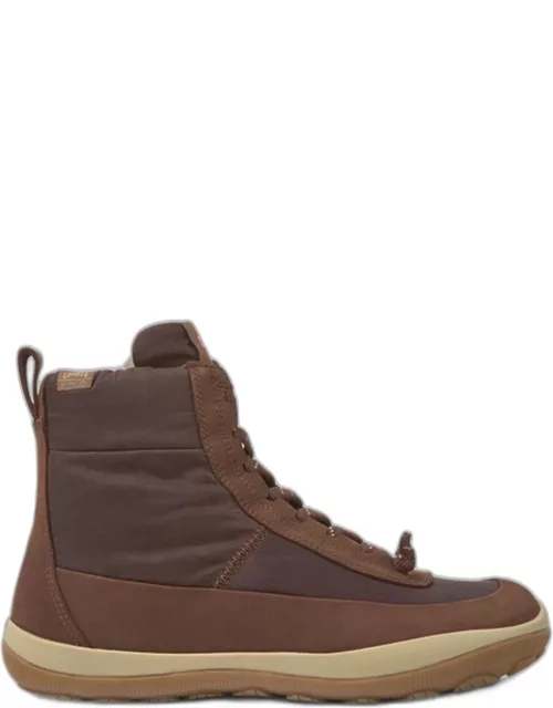 Flat Ankle Boots CAMPER Woman colour Brown