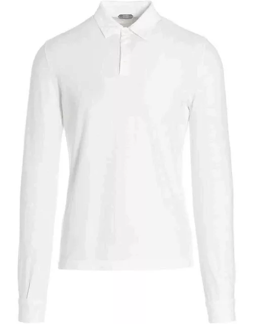 Zanone Long-sleeved Polo Shirt