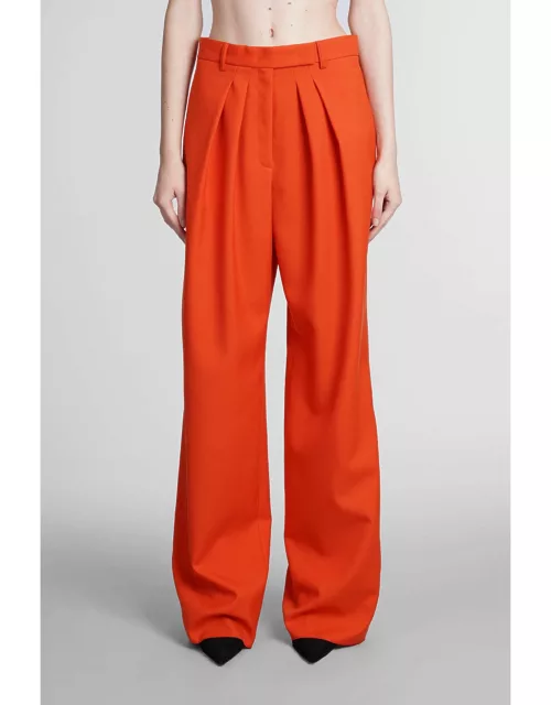 Rochas Pants In Orange Woo