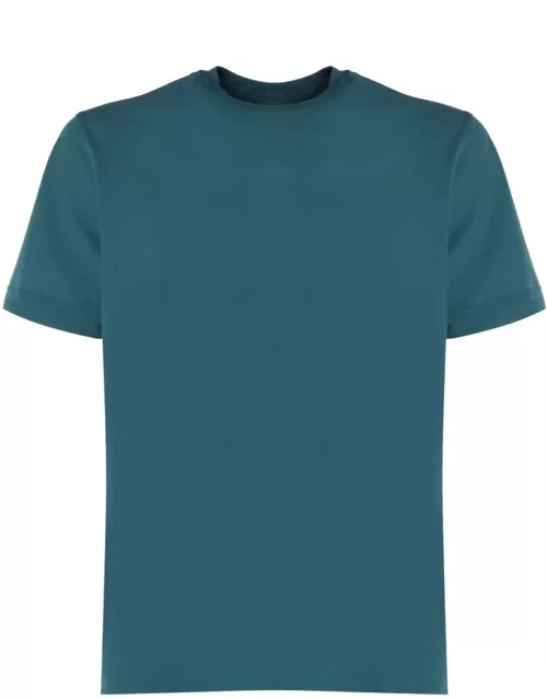 Zanone Basic T-shirt In Cotton