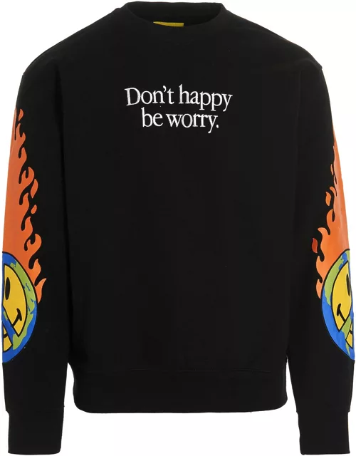 Market smiley Earth On Fire Sweatshirt