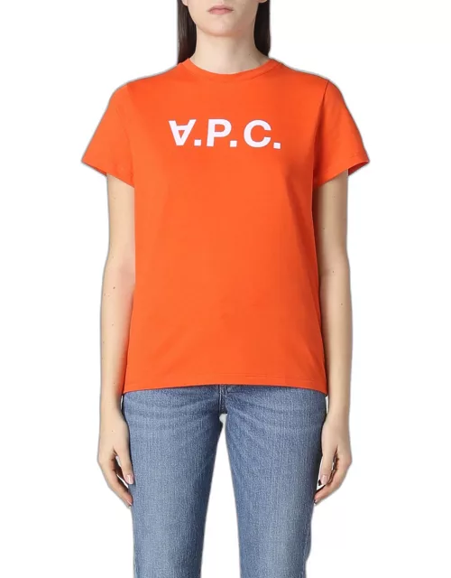 T-Shirt A.P.C. Woman colour Orange