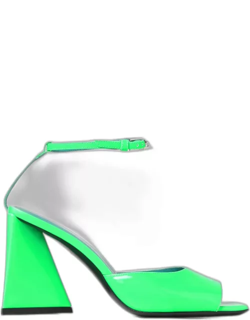Heeled Sandals THE ATTICO Woman colour Emerald