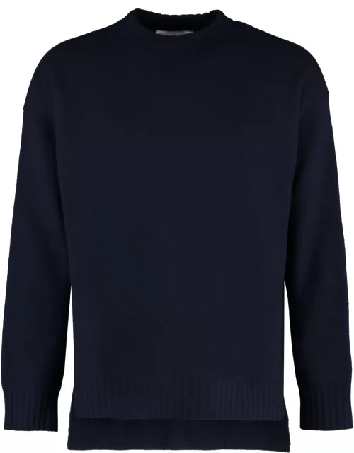 Jil Sander Long Sleeve Crew-neck Sweater