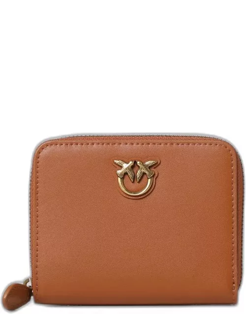 Wallet PINKO Woman colour Brown