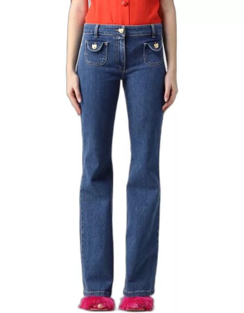Jeans MOSCHINO COUTURE Woman colour Deni