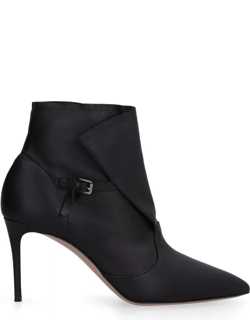 Casadei Leather Ankle Boot