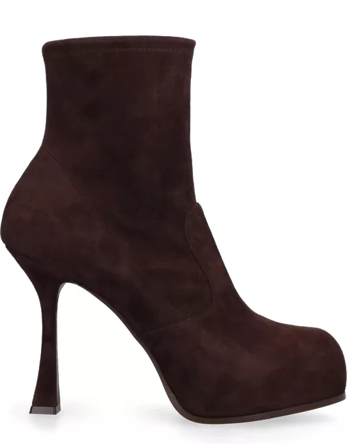 Casadei Suede Ankle Boot