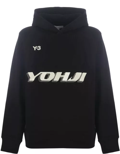 Hooded Sweatshirt Y-3 In Cotton
