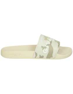 Givenchy Camouflage Printed Flat Sandal