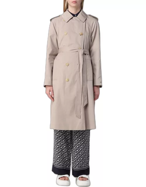 Trench Coat TOMMY HILFIGER Woman colour Beige