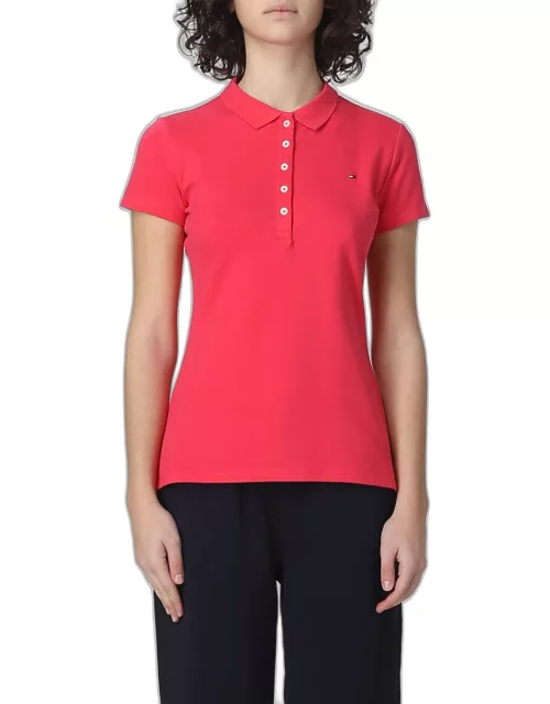 Polo Shirt TOMMY HILFIGER Woman colour Fuchsia