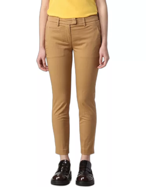 Trousers DONDUP Woman colour Leather