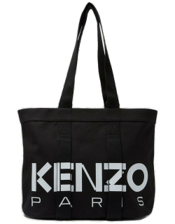 Kenzo Logo-printed Top Handle Bag