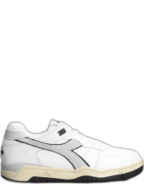 Diadora Heritage Boris B.560 Italia Sneakers In White Leather