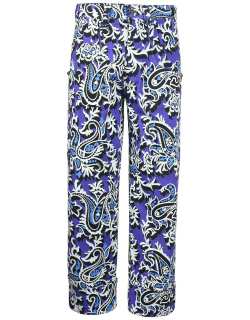 Etro Cotton Jeans With Paisley Pattern