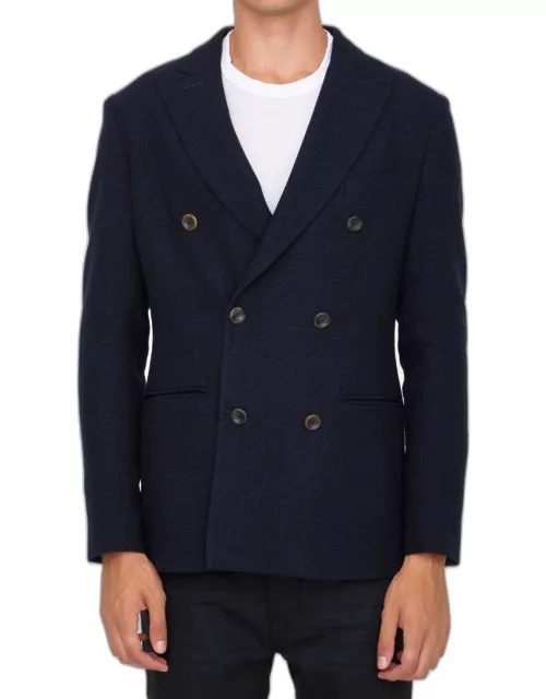 Tonello Blue Wool Jacket