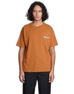 Bode T-shirt In Brown Cotton