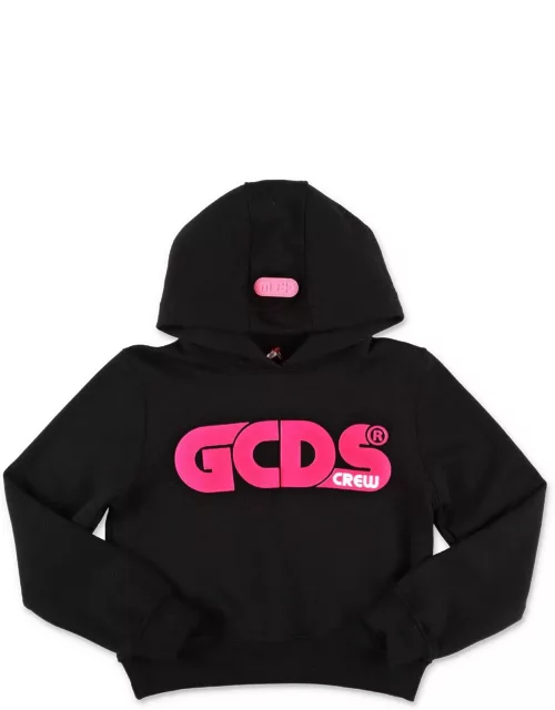 GCDS Mini Logo Printed Hoodie