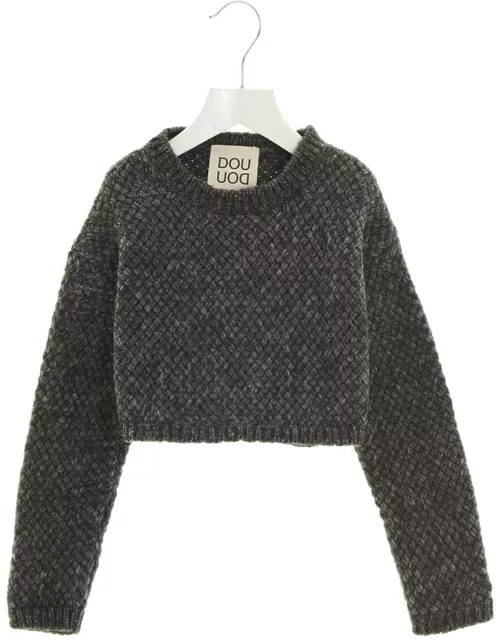 Douuod Cropped Sweater