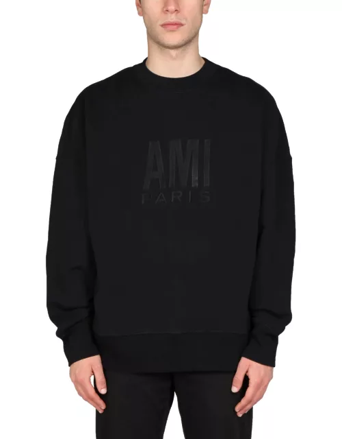 Ami Alexandre Mattiussi Logo Embroidery Sweatshirt