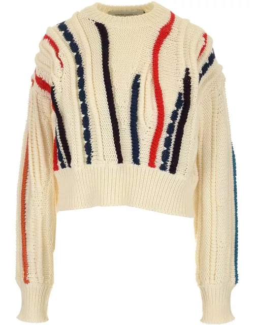 Golden Goose Striped Knit Sweater