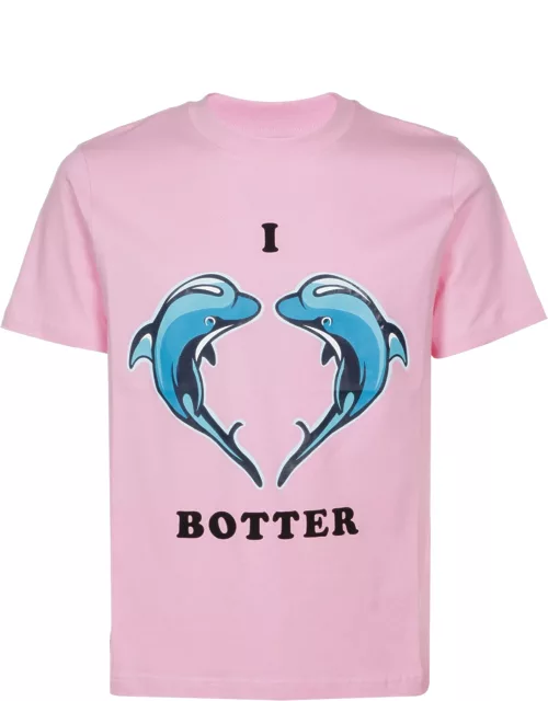 T-shirt Classic Botter Dolphin Print