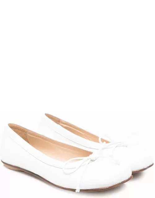 MM6 Maison Margiela Ballet Flats With Bow