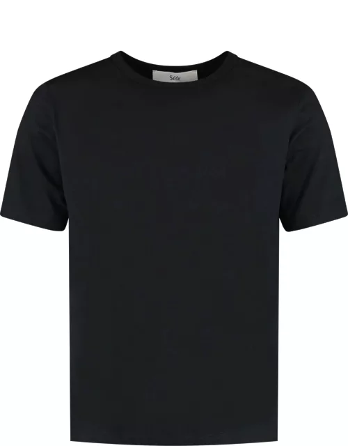Séfr Luca Cotton Crew-neck T-shirt