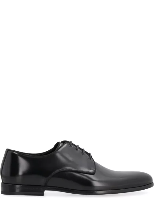 Dolce & Gabbana Leather Lace-up Derby Shoe
