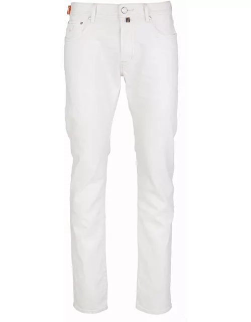 Man White Bard Ltd Jeans Jacob Cohen