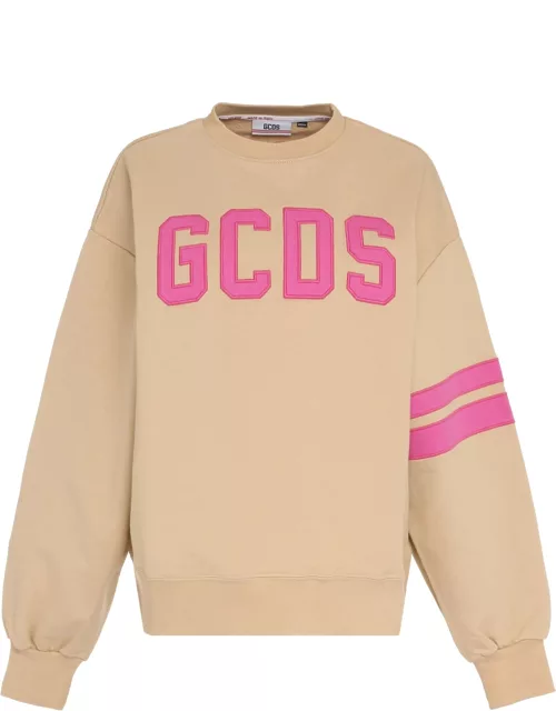GCDS Cotton Crew-neck Sweatshirt